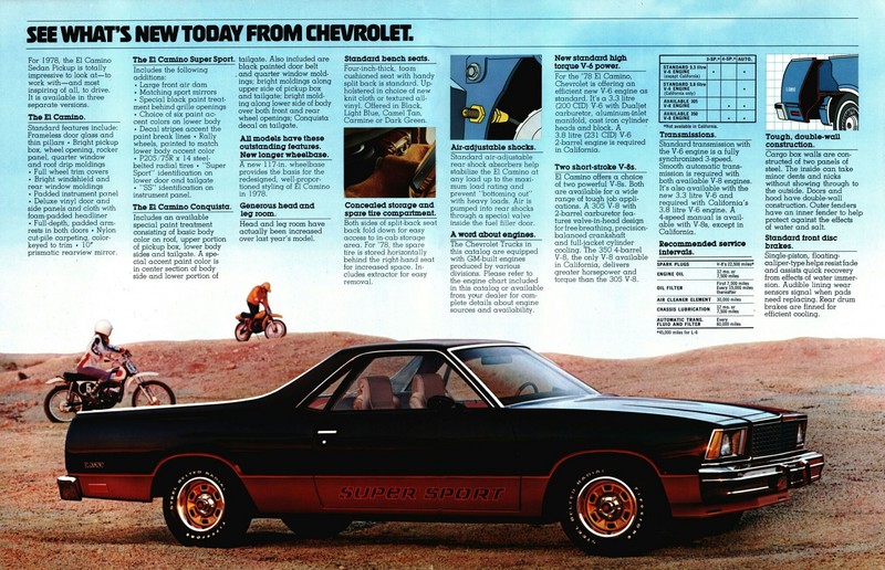 1978 Chevrolet El Camino Brochure Page 3